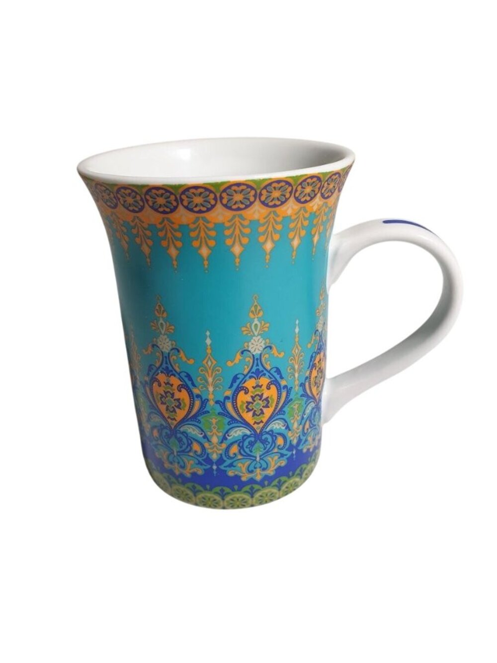 Punctuate Barnes Noble Porcelain Mug Moroccan Style Replacement Gift Shop Tea